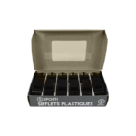 Boite de 12 sifflets plastique