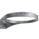 Cercle plat gris